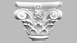 Капитель Decomaster DC 8303B-8 420х420х338мм